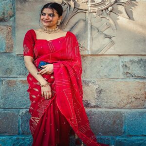 Banarasi Zari Woven Saree