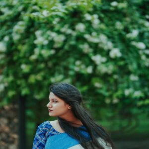 Printed Chiffon Saree
