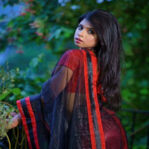 Red Silk Elegance