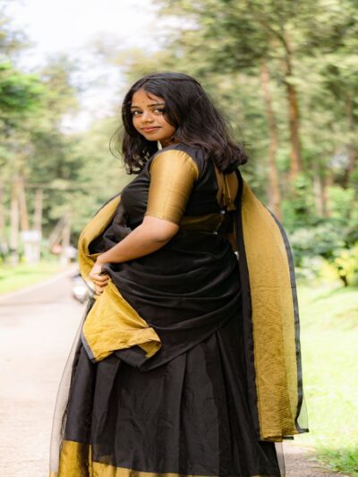 Pure Linen Saree