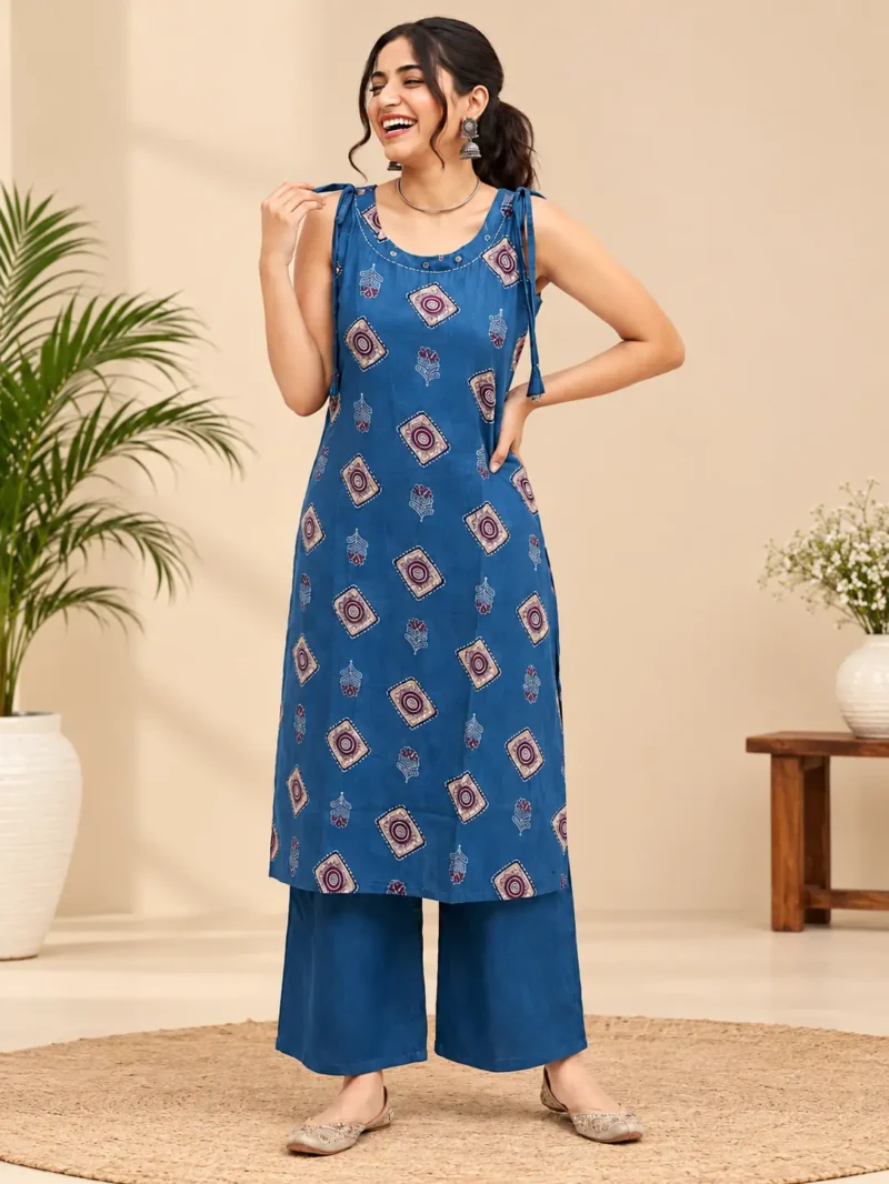 2piece cord set blue