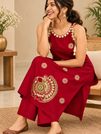Wine Red Cord Set