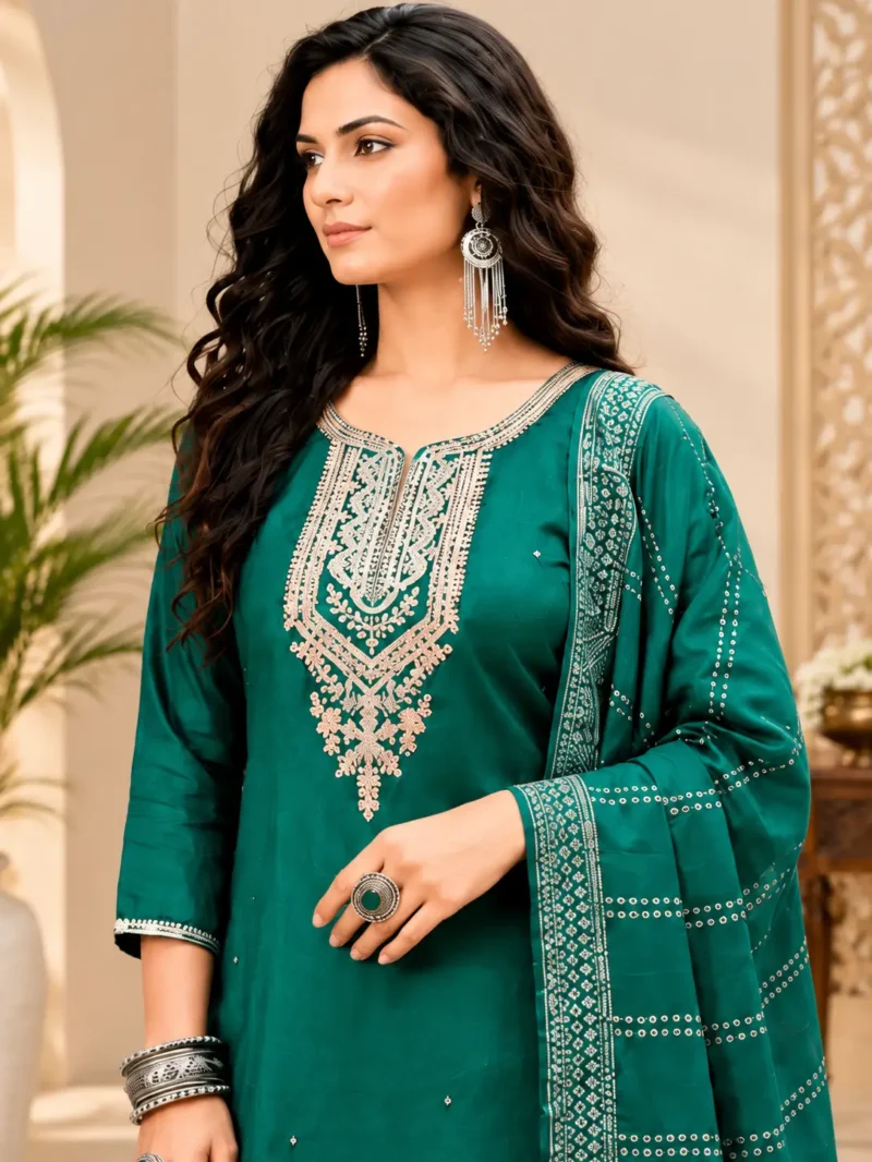 dark teal green